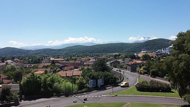 Saint-Gaudens/immobilier/CENTURY21 Pyrénées Immo/Vue sur Saint-Gaudens depuis esplanade