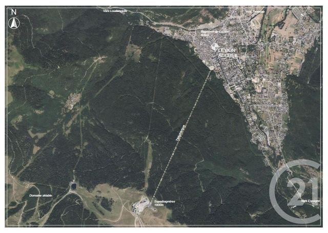 Appartement F2 à vendre - 2 pièces - 32.44 m2 - BAGNERES DE LUCHON - 31 - MIDI-PYRENEES - Century 21 Pyrénées Immo